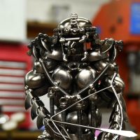 Close up of Predator Model 