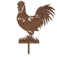 Rustic Cockerel Silhouette 