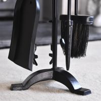 Close up of Companion Set Stand and Tools