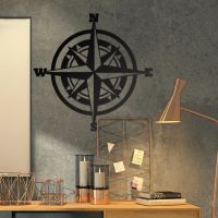 Compass Wall Art in Situ in the Office
