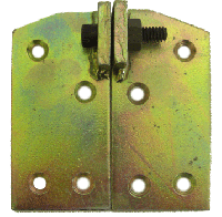 Yellow Pacivated Steel Conservatory Bracket