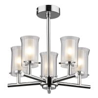 Contemporary Chrome Bathroom Chandelier