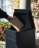 Contemporary Felton Black Parcel box scale