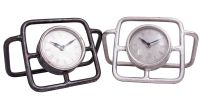 “Pritchard Hill” Contemporary Tubular Style Desk Clock