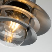 "Hopton" Hanging Chain Lantern Glass Casing Close Up