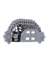 “Copenhagen” Art Deco Inspired Drawer Pull in a Bright Chrome Finish