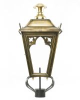 Brass Gothic Lantern