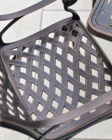Copper Lattice Pattern Garden Seat