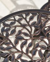 Copper Leaf Design Table Top 