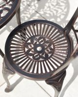 Copper Circular Patterned Chair 