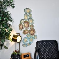 Coral Wall Art in Situ in the Home