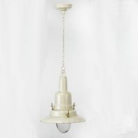 cream "Coach House" Hanging Chain Lantern