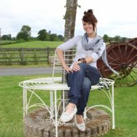 "Pembrokeshire" Tree Seat Finished in Cream