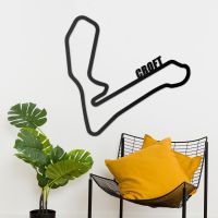 Croft Race Track Wall Art in Situ