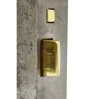 Brass Bolt On the End Of The Rim Lock