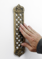 "Mowbray Hall" Lattice Finger plate