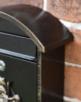 Curved Roof on Post Box 