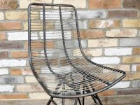 Curved Wire Metal Chair
