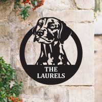 Bespoke Dalmatian House Name Sign 