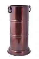 “Granthamly Park” Antique Polished Copper Finish Umbrella Stand 