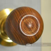 Hardwood Round Wooden Door Knobs