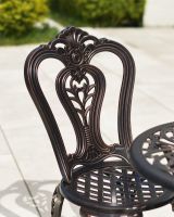 Lattice Design Patterned Garden Chair 