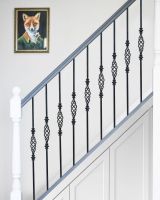 Decorative Basket Stair Spindle On Stairs