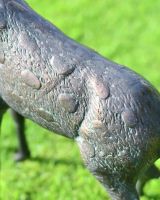 Close-Up of Spotted Design & Verdigris Finish