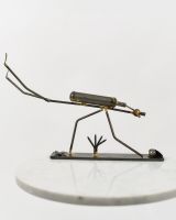 "The Diver" Recycled Metal Art Sculpture