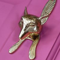 Mr Todd Fox Head Door Knocker