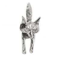 Mr Todd Fox Head Door Knocker in Chrome