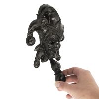 Black Iron Jester Door Knocker 
