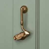 Polished Brass Golf Club Door Knocker