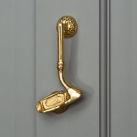Polished Brass Golf Club Door Knocker