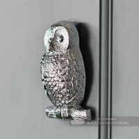 Side View of the Owl Door Knocker