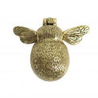 Polished Brass Bumblebee Door Knocker