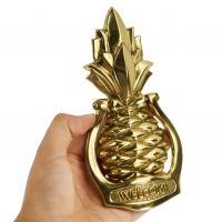Pineapple door knocker to scale