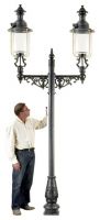 Belgravia Double Lamp Post Set