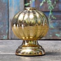 Polished Brass Globe Door Stop