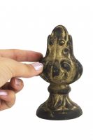 Ornate detailed Antique Brass Door Stop