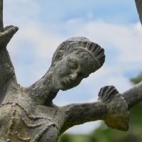 Close up Ballerina in Rustic Grey Finish 