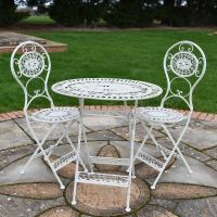 "Paignton" Table and Two Chair Outdoor Dining Set