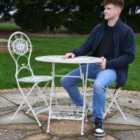 "Paignton" Table and Two Chair Set with Male for Scale 