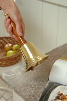 Polished Brass Hand Bell 120mm Dia (4.75")
