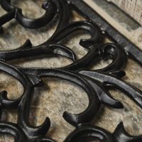 Close up of Rectangle Scroll Doormat