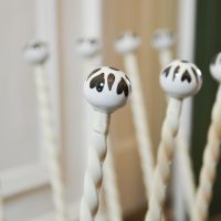 Close up of ceramic balls on Welly Rack 