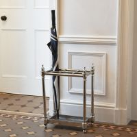 Antique Nickel "Rectangle" Umbrella Holder 