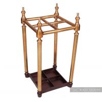 Period umbrella and Walking Stick Stand in an Antique Brass