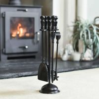 Deluxe "Duchess" Iron Fireside Companion Set 46cm