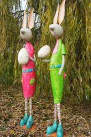 “Easter Bunny” Sculptures